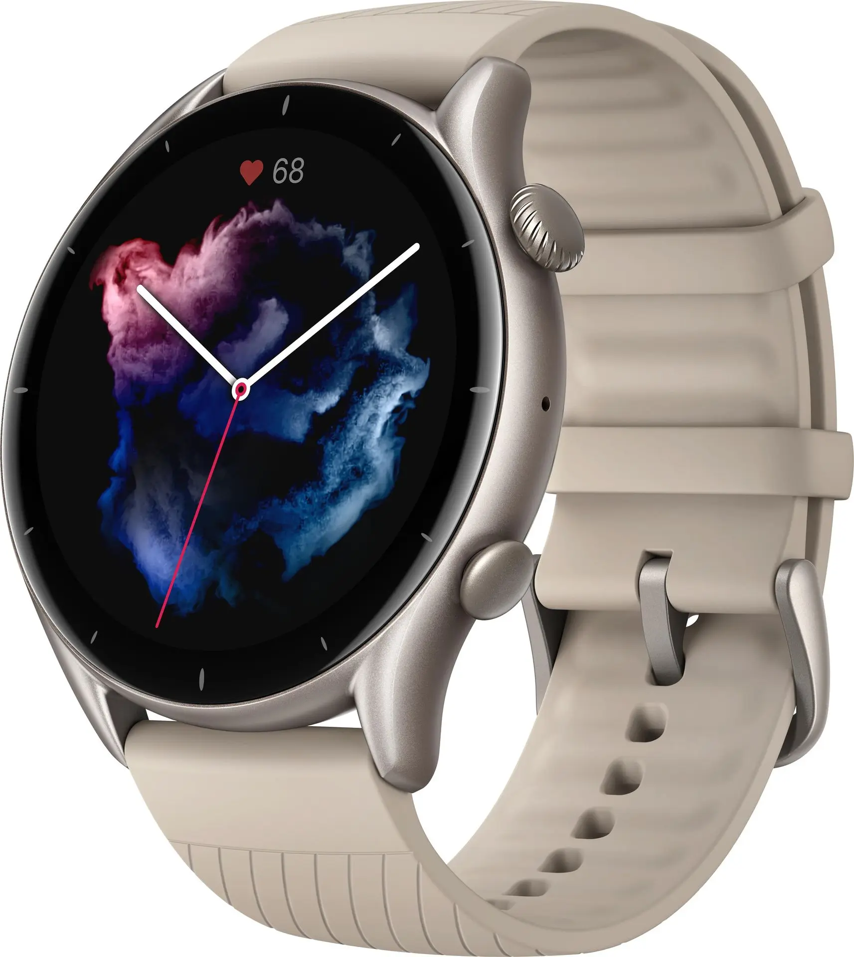 ✔️ Écran AMOLED • ✔️ 21 jours d’autonomie • ✔️ GPS intégré • ❌ Pas de musique Un écran AMOLED magnifique et une autonomie impressionnante. Idéale pour ceux qui veulent une montre sport & lifestyle à petit prix.