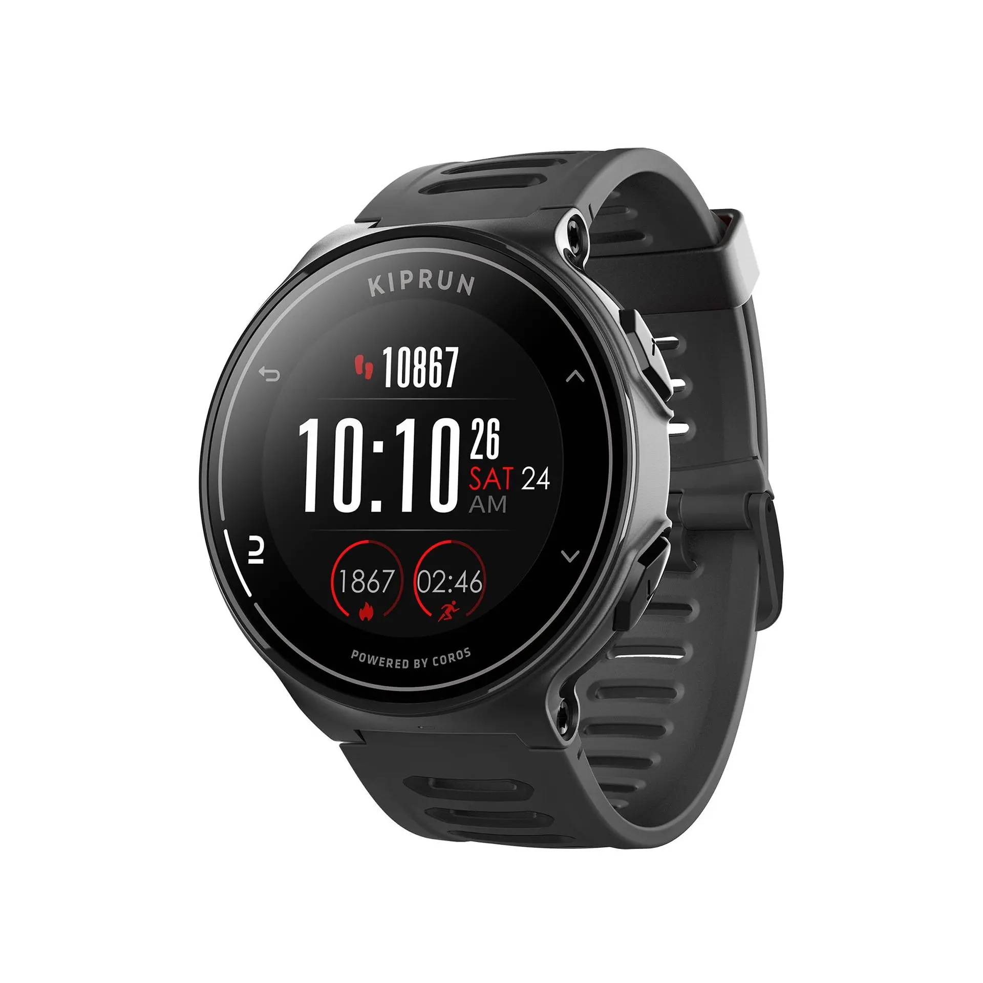 ✔️ Autonomie 25h GPS • ✔️ Cardio précis • ✔️ Compatible triathlon • ❌ Pas de musique Développée avec COROS, cette montre Decathlon offre un excellent rapport qualité-prix pour le running et le triathlon.